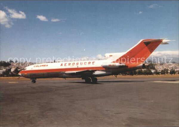 Flugzeuge Zivil Aerosucre Colombia Boeing B727-59 HK-72