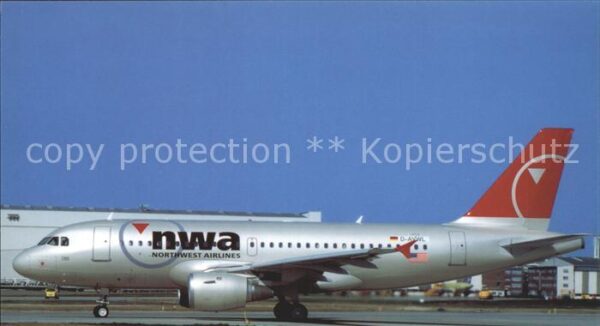 Flugzeuge Zivil Northwest Airlines A319-114 D-AVWL c/n