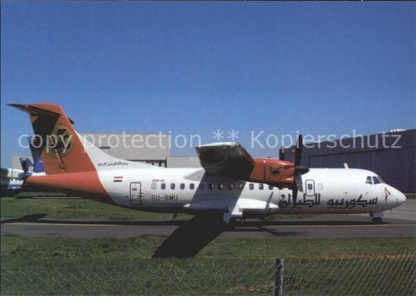 Flugzeuge Zivil Scorpio Aviation ATR-42-400 SU-BMU c/n