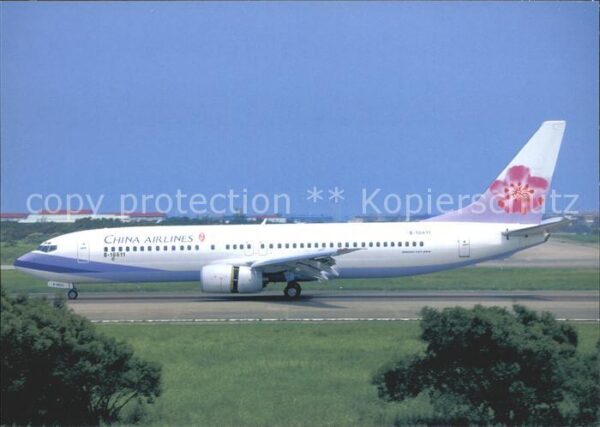 Flugzeuge Zivil China Airlines B737-8O9 B-18611 c/n 291