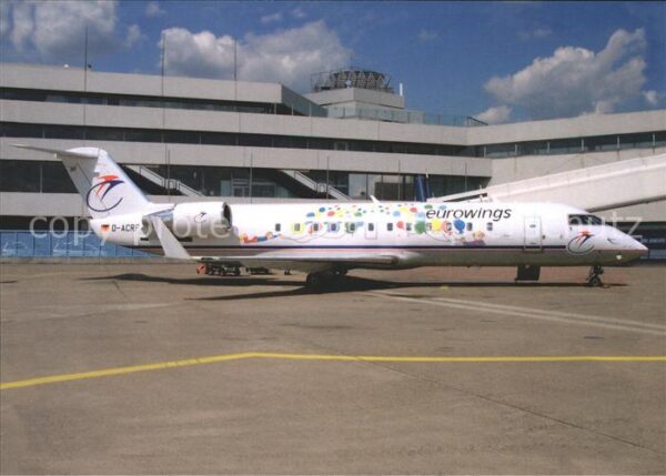 Flugzeuge Zivil Eurowings Canadair CRJ100 D-ACRF cn7619
