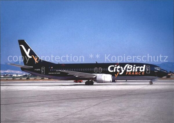 Flugzeuge Zivil City Bird France B-737-43Q F-GLTG c/n 2