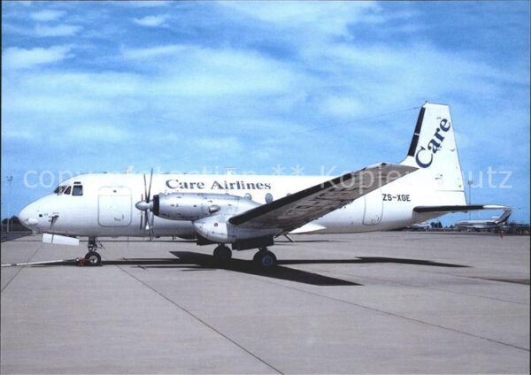 Flugzeuge Zivil Care Airlines HS-748-2A ZS-XGE c'/n 177
