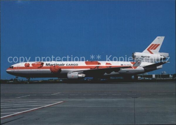 Flugzeuge Zivil Martinair Cargo Rose col. McDDouglas MD