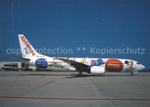Flugzeuge Zivil Air Europa DisneyLand Boeing 737-883 EC