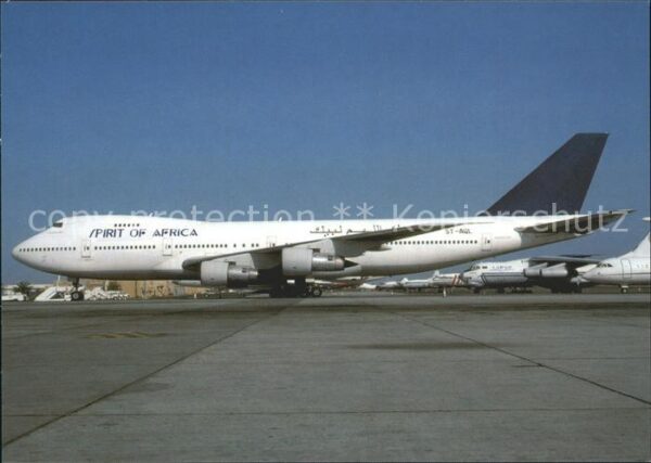 Flugzeuge Zivil Spirit of Africa Airlines B-747-246B ST
