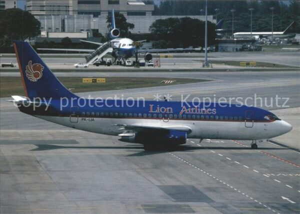 Flugzeuge Zivil Lion Air Indonesia B737-2P5 A PK-LIA c/