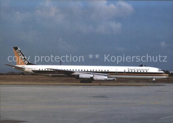 Flugzeuge Zivil Trans Continental DC8-63 N820TC c/n 459