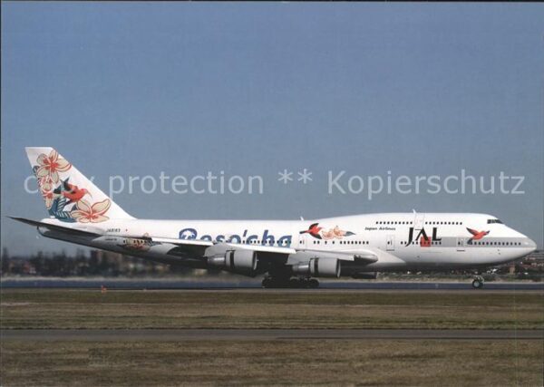 Flugzeuge Zivil Japan Airines Resocha B747-346SR JA8183