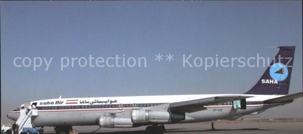 Flugzeuge Zivil Saha Air Boeing 707-3J9C EP-SHE cn 2112