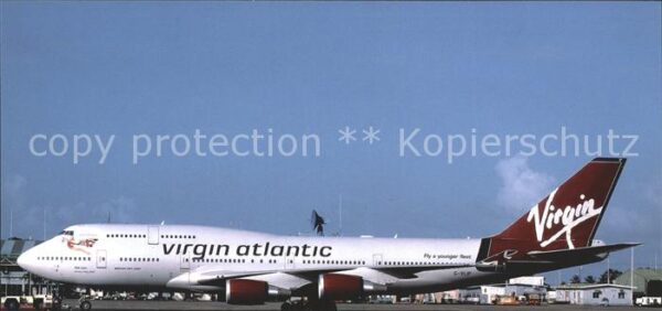 Flugzeuge Zivil Virgin Atlantic Boeing B747-443 G-VLIP