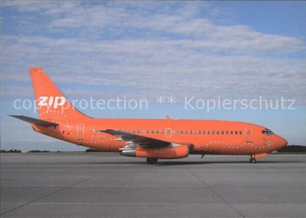 Flugzeuge Zivil ZIP Air Boeing 737-217 Adv.  C-GCPO cn