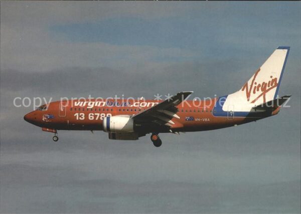 Flugzeuge Zivil Virgin Blue Airlines Boeing 737-7Q8 VH-