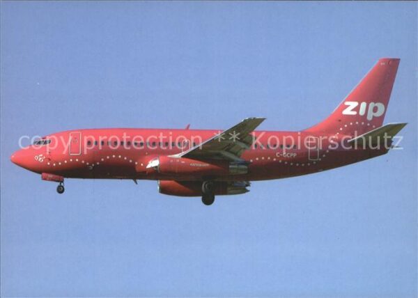 Flugzeuge Zivil ZIP Air Boeing 737-217 Adv. C-GCPP cn 2