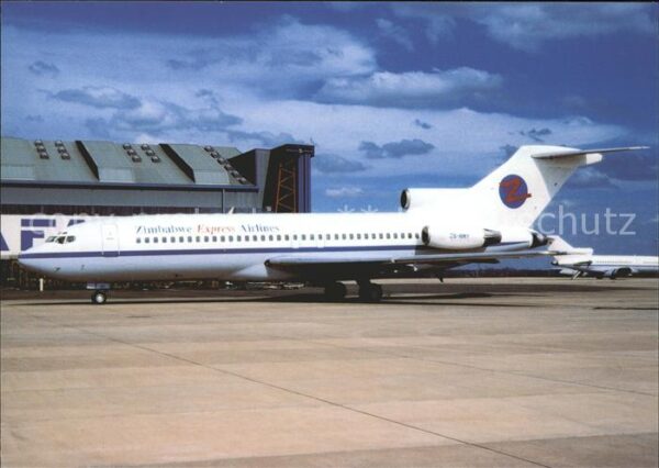 Flugzeuge Zivil Zimbabwe Express Airlines B-727-23 ZS-N