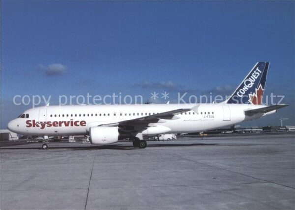 Flugzeuge Zivil Skyservice Con Quest A-320-214 C-FTDQ c