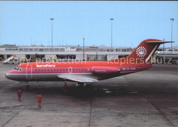 Flugzeuge Zivil Aero Peru Fokker F-28-1000 OB-R-1019 cn