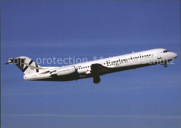 Flugzeuge Zivil Eagles Airlines Fokker 100 F-GIOI c/n 1