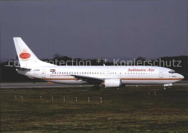 Flugzeuge Zivil Solitaire Air B-737-4Q8 JY-SOA c/n 2510
