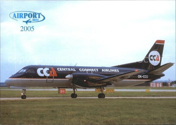 Flugzeuge Zivil Central Connect Airlines Saab 340A OK-C