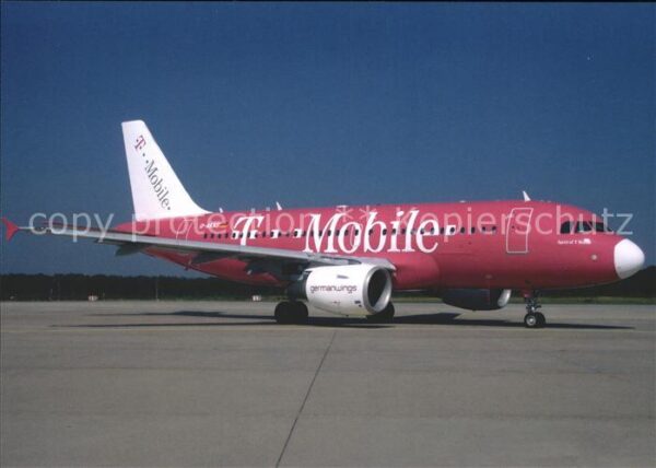 Flugzeuge Zivil German Wings A319-112 T-Mobile D-AKNS c
