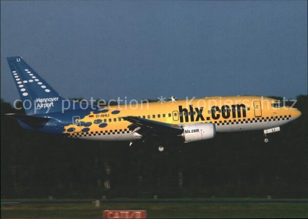 Flugzeuge Zivil Hapag Lloyd Express Boeing B737-500 D-A