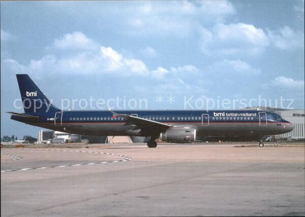 Flugzeuge Zivil BMI British Midland A321-231 G-MIDI cn