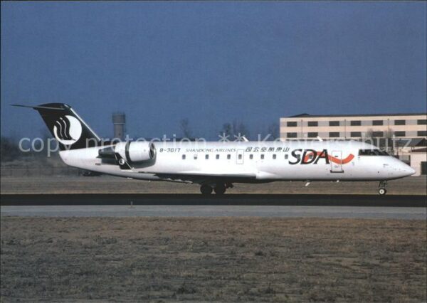 Flugzeuge Zivil SDA Shandong Airlines Canadair RJ200 B-