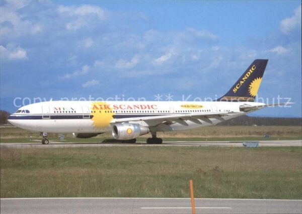 Flugzeuge Zivil Air Scandic A300B4-203FF G-SWJW c/n 302