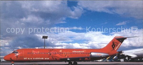 Flugzeuge Zivil 1 Time Nandos McDDouglas DC-9-32 ZS-NRC