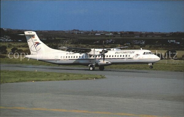 Flugzeuge Zivil Eurowings Aerospatiale Alenia ATR72-212