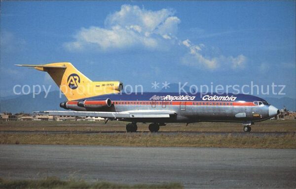 Flugzeuge Zivil Aerorepublica Colombia Boeing 727-41 HK