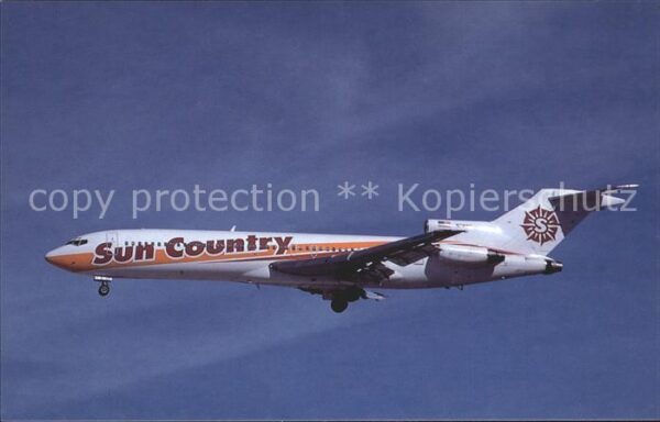 Flugzeuge Zivil Sun Country Airlines Boeing 727-200Adv.