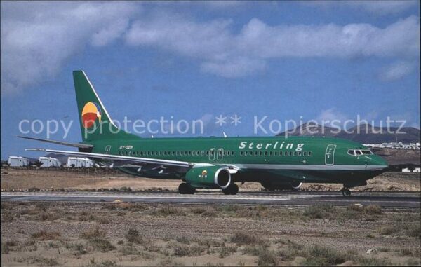 Flugzeuge Zivil Sterling European Airlines Boeing 737-8