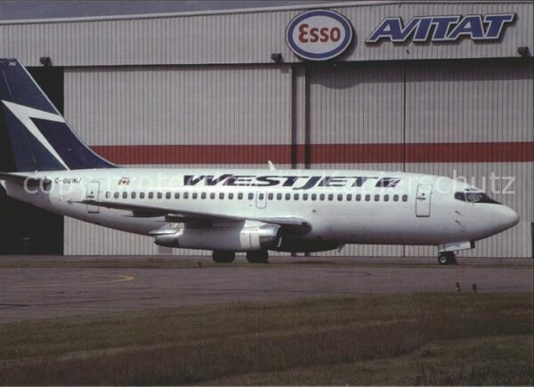 Flugzeuge Zivil Westjet Airlines Boeing 737-200 C-GQWJ