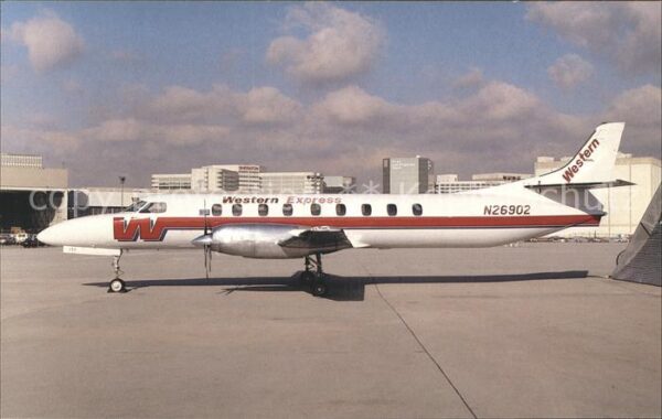 Flugzeuge Zivil Western Express Fairchild Swearingen Me