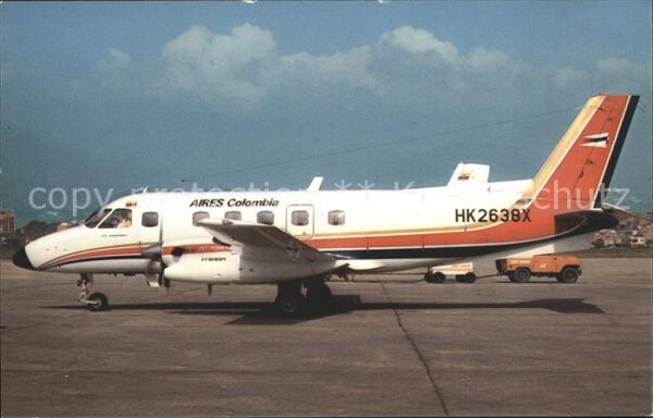 Flugzeuge Zivil Aires Colombia Embraer EMB 100P1 110341