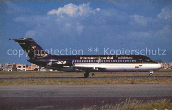 Flugzeuge Zivil Intercontinental Colombia McDonnell Dou
