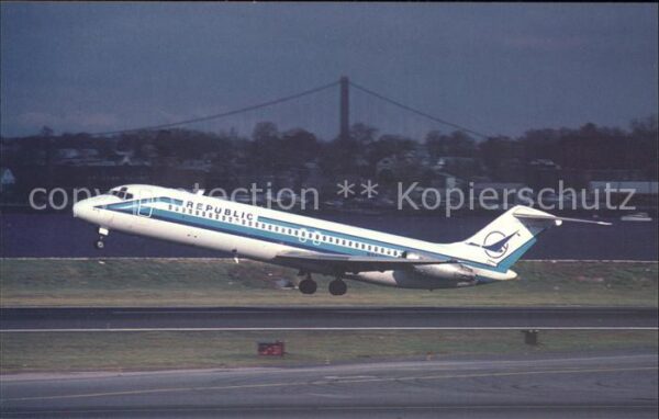 Flugzeuge Zivil Republic Airlines McDonnell Douglas DC-