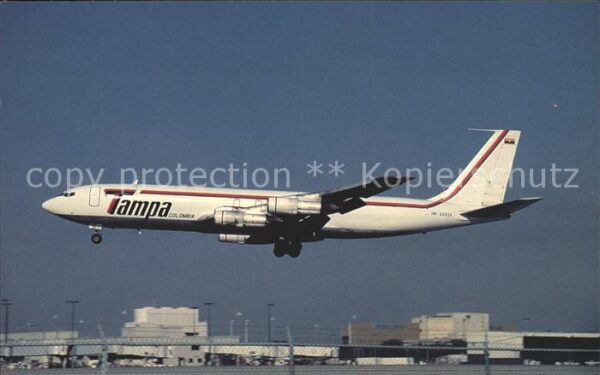 Flugzeuge Zivil Tampa Colombia Boeing B-707-321C HK-333