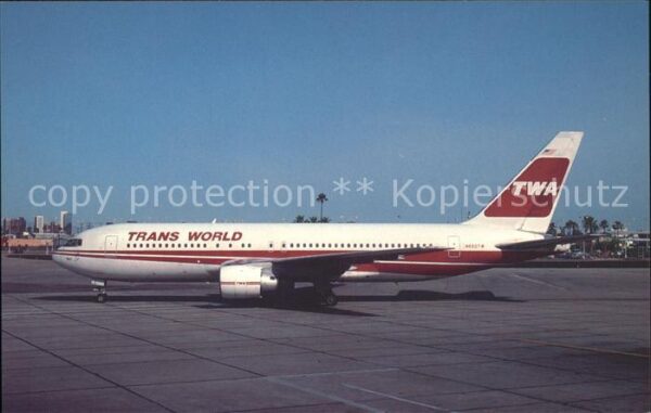Flugzeuge Zivil TWA Trans World Airlines Boeing B-767-2
