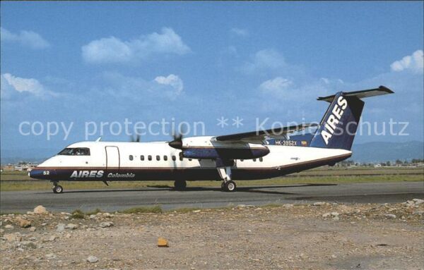 Flugzeuge Zivil Aires Colombia De Havilland DHC-8-301 D