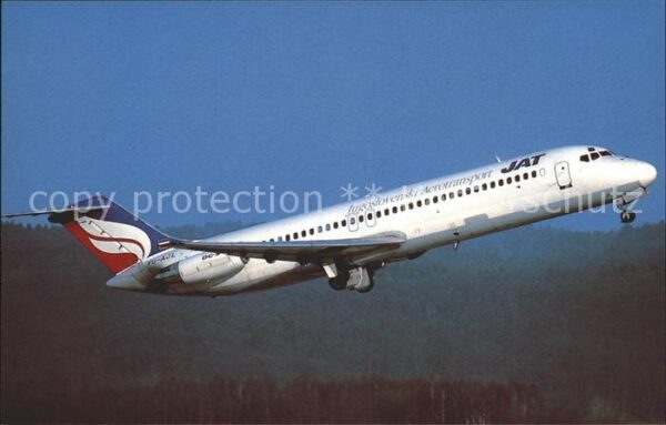 Flugzeuge Zivil JAT Jugoslovenski Aerotransport McDonne