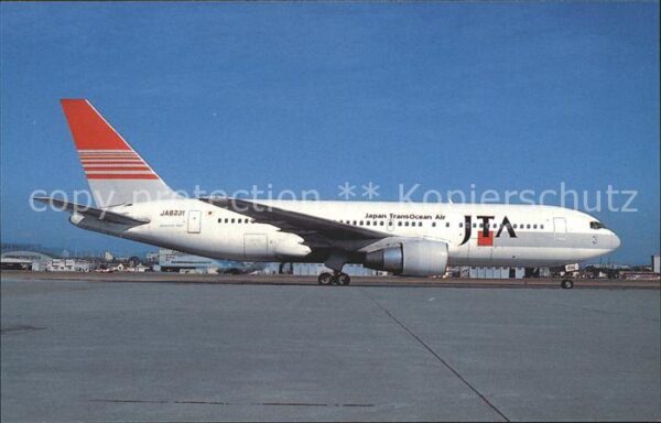 Flugzeuge Zivil Japan Transocean Air JTA Boeing 767-246