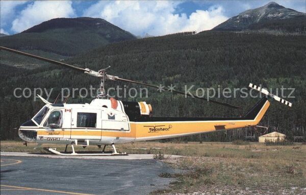 Flugzeuge Zivil Yellowhead Helicopters Bell 204C C-GYHU