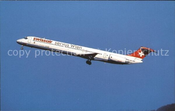 Flugzeuge Zivil Swissair Bachenbülach McDonnell Douglas