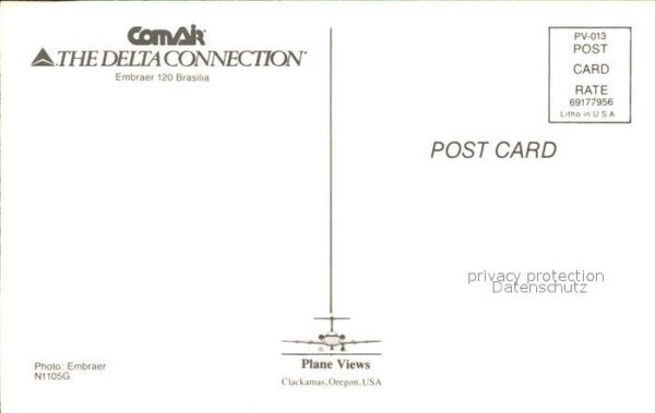 Flugzeuge Zivil Comair Embraer 120 Brasilia N1105G – Bild 2