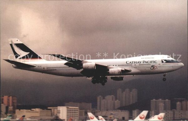 Flugzeuge Zivil Cathay Pacific Boeing 747-200 VR-HIF