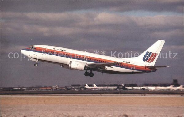 Flugzeuge Zivil United Airlines Boeing 737-322 N301UA c