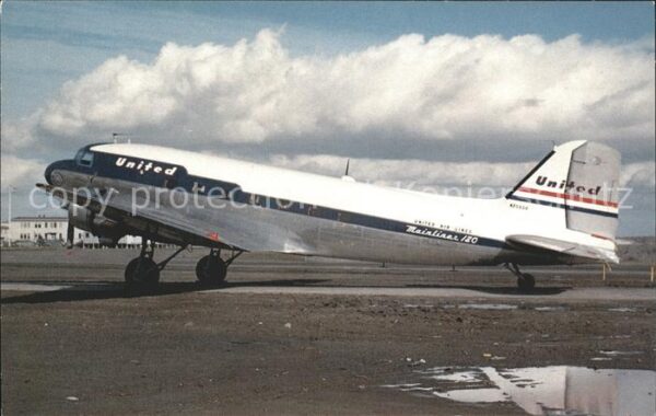Flugzeuge Zivil United Air Lines Mainliner 130 Douglas